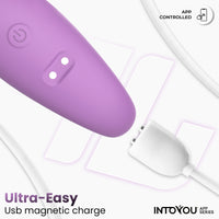 INTOYOU Per coppie vibratore coppia lavanda app 2 motori