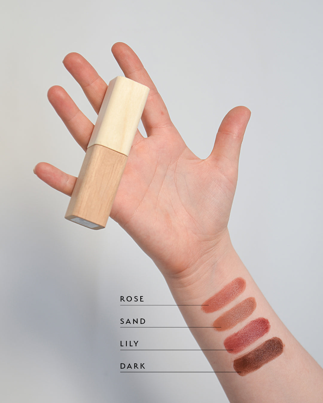 HAVU Lipsticks DARK rossetto marrone scuro freddo