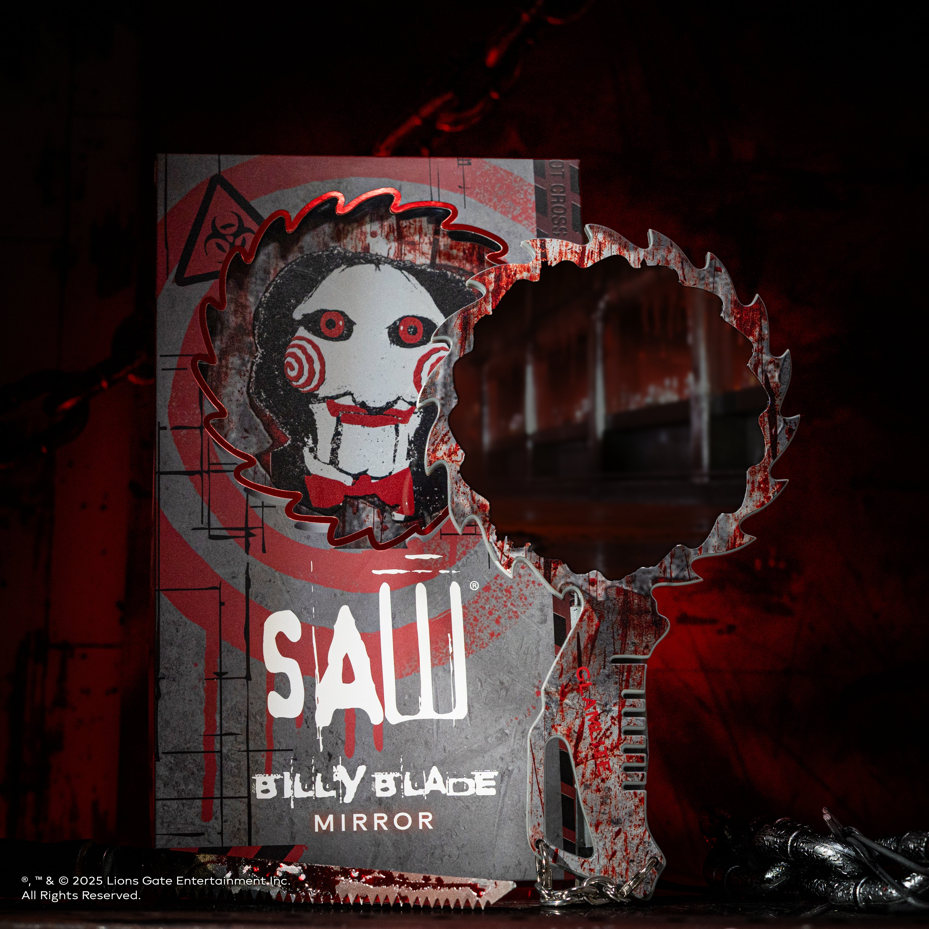 Glamlite Mirrors SAW Billy Blade Mirror specchio lama