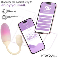INTOYOU NexEgg uovo vibrante beige rosa con app