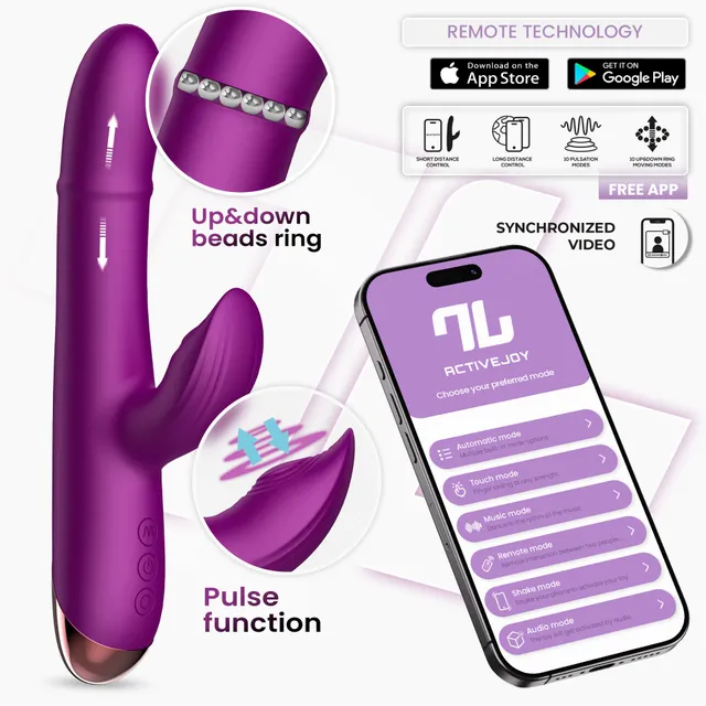 INTOYOU Sendel Vibratore con App 3 Funzioni