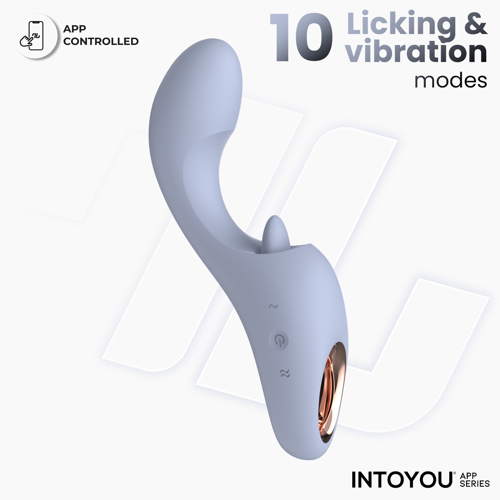 INTOYOU Licky stimolatore clitoride con lingua e app