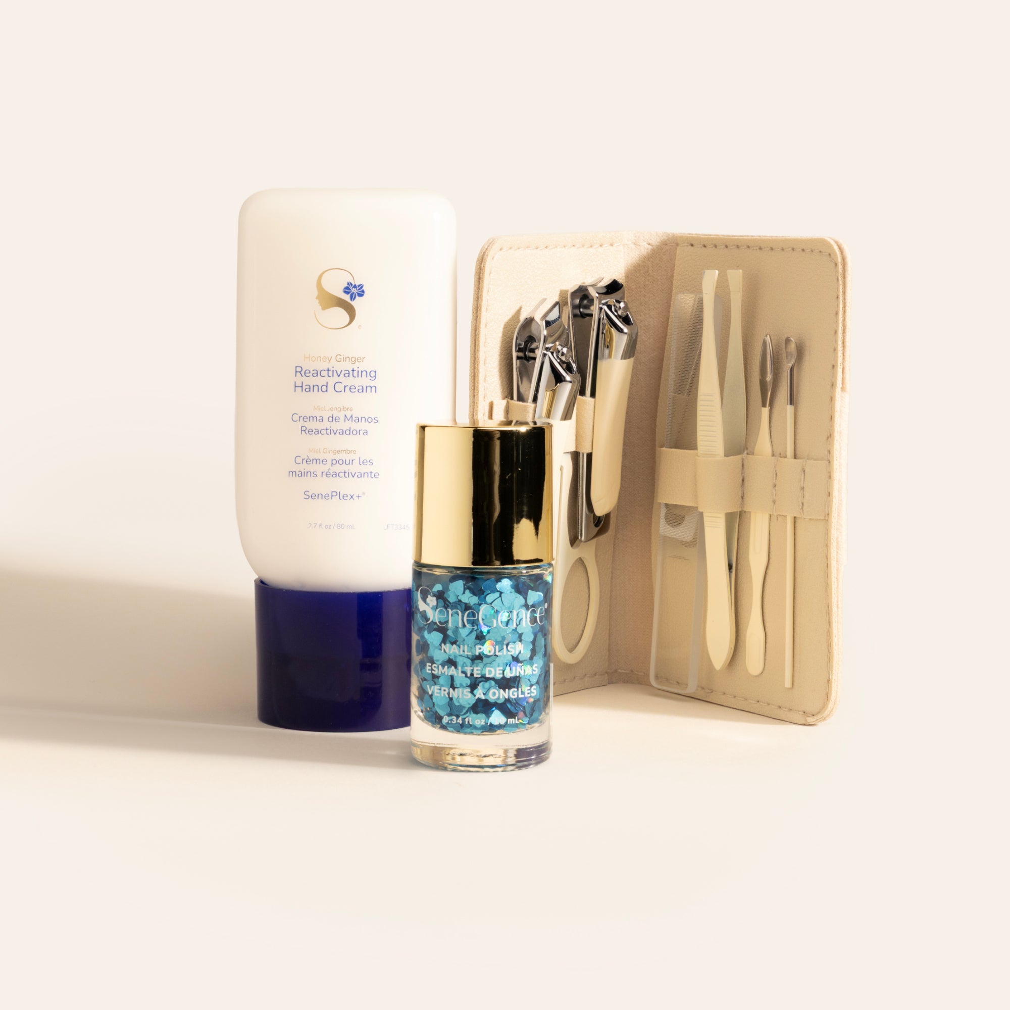 Lipsense Nails Wrapped with Love Nail Care Set set unghie lavanda