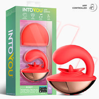 INTOYOU Rondy stimolatore clitoride con app 10 vibrazioni