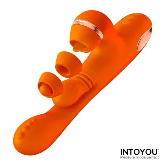 INTOYOU Ethan vibratore punto G 360 testine intercambiabili