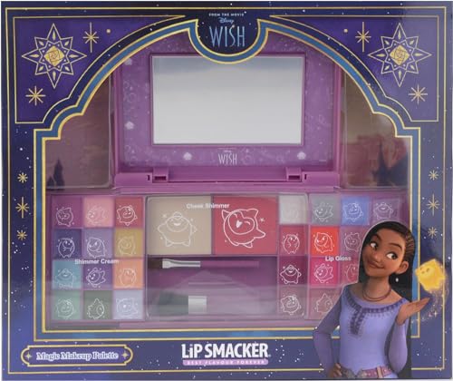 Lip Smacker Disney Wish palette trucco bambina 30 pezzi glitter