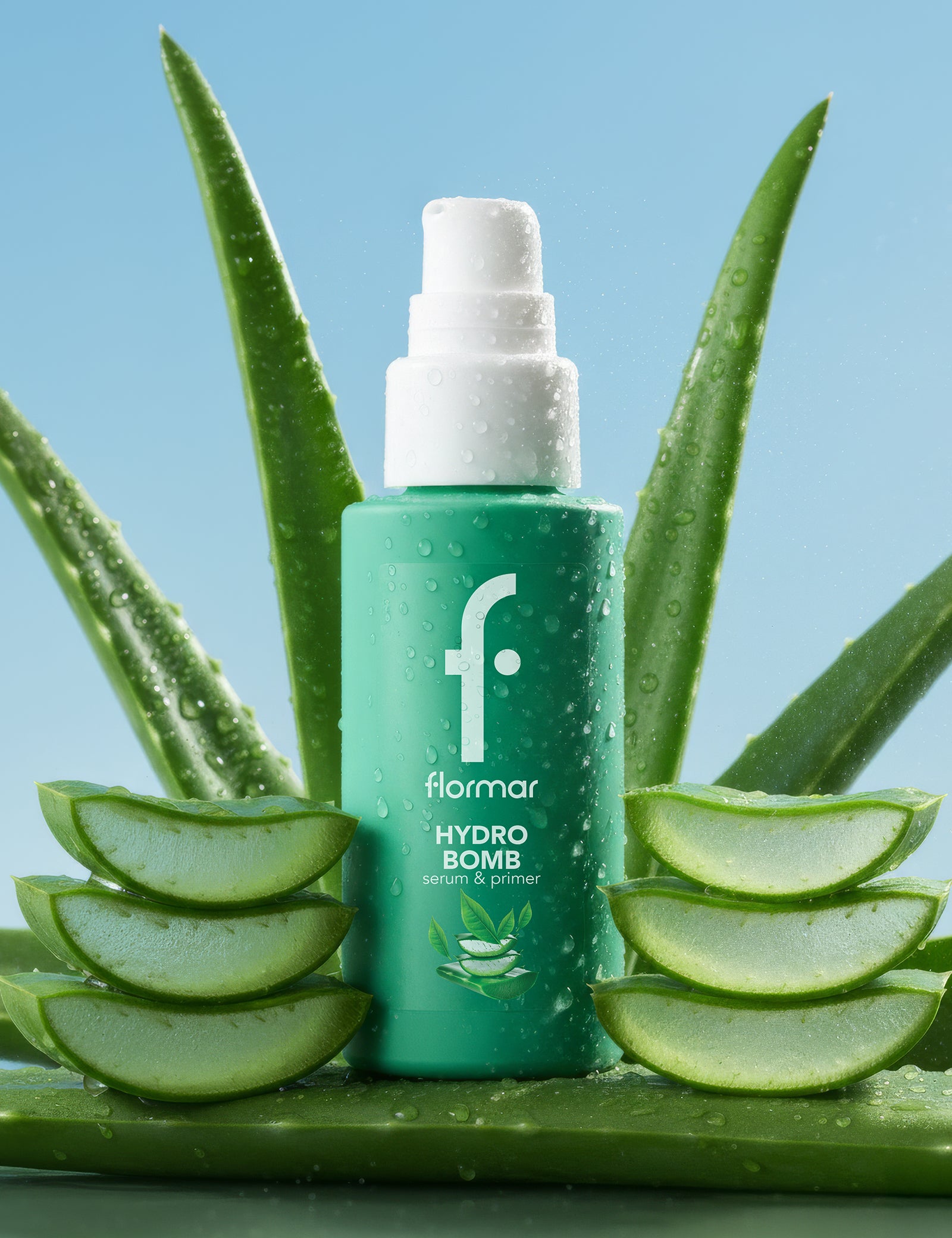 Pretty by Flormar Vitamin Bomb Serum&Primer base 001 Yellow glow