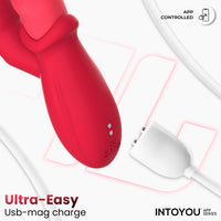 INTOYOU Tingly vibratore finger ondulante con app