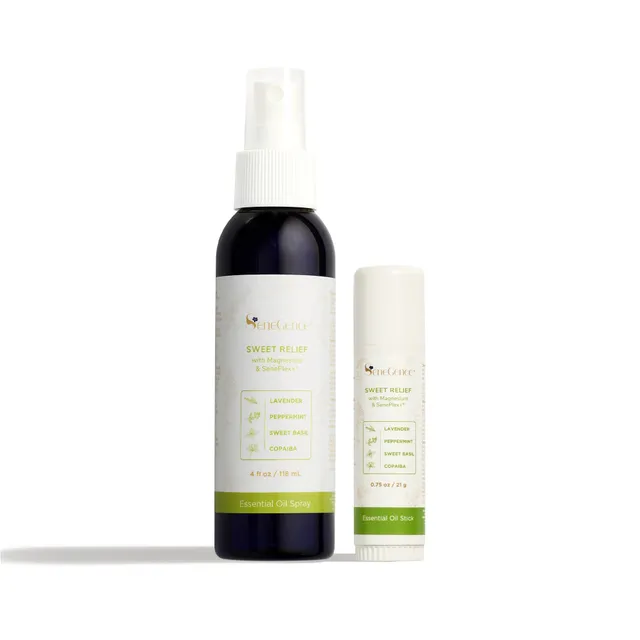 Lipsense Wellness Sweet Relief Duo stick spray