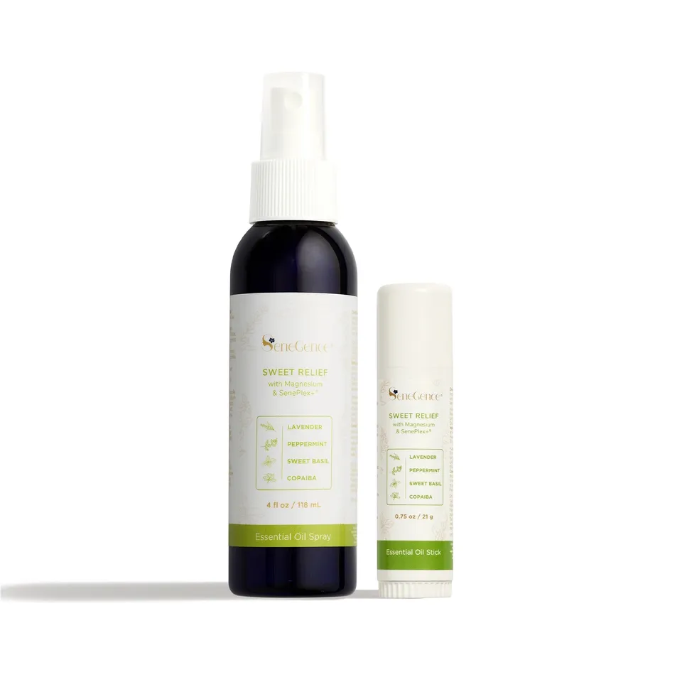 Lipsense Wellness Sweet Relief Duo stick spray