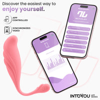 INTOYOU Uova Waving Ovetto vibrante rosa app 8 modi