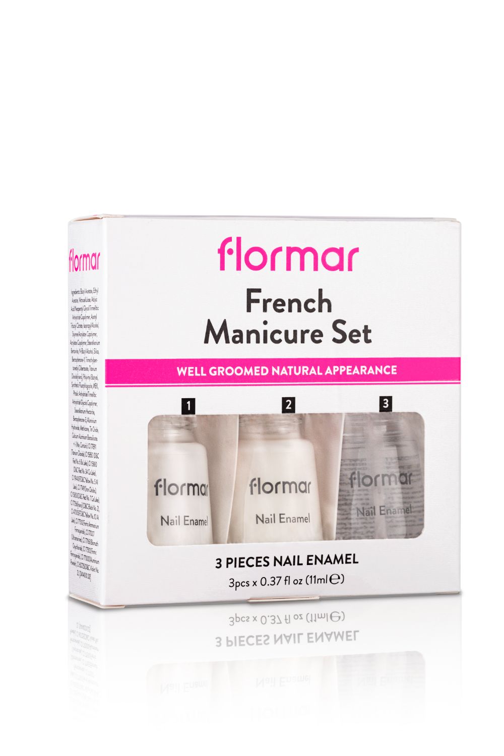 Pretty by Flormar Pretty Accessories kit smalto 301/227/310 french