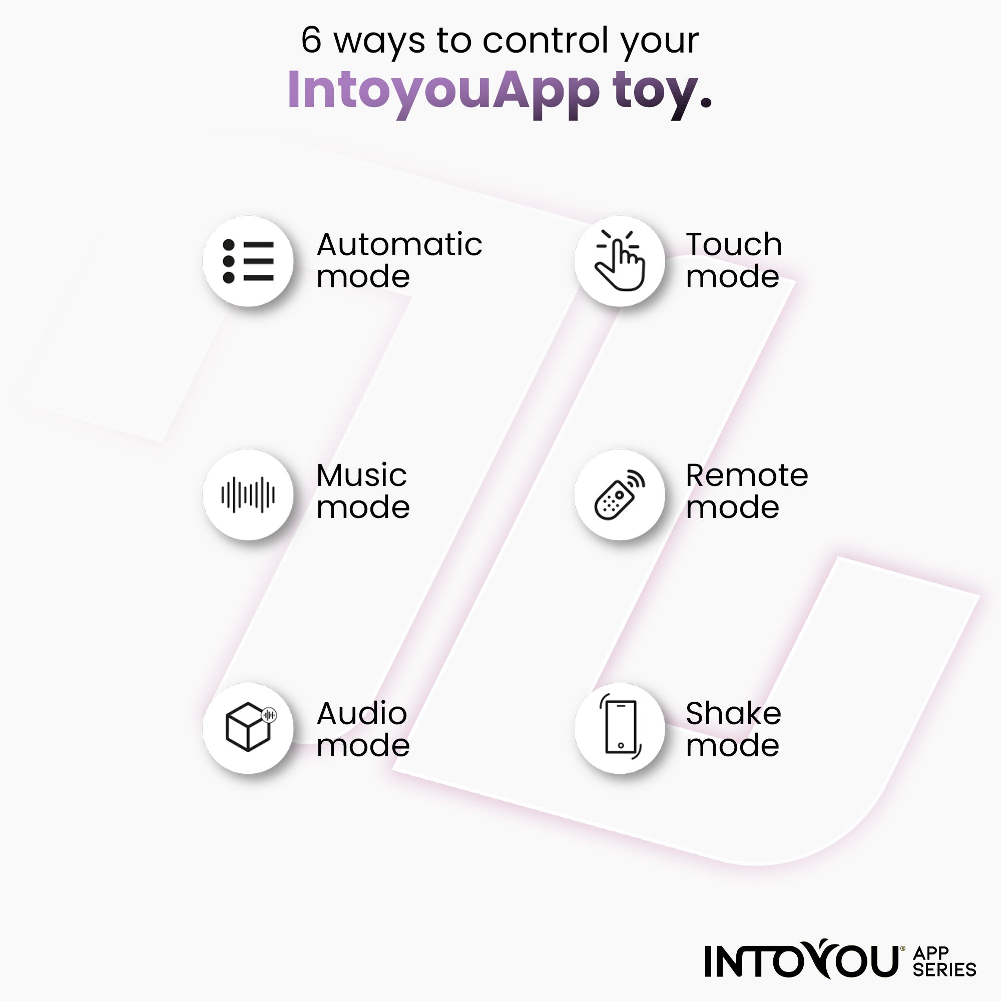 INTOYOU uovo vibrante viola rotazione sfere con app