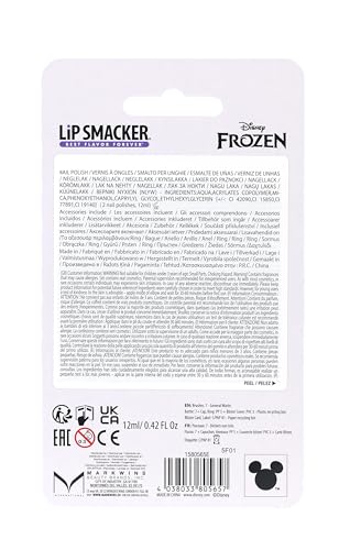 Lip Smacker Frozen Set 2 Smalti Elsa Olaf Bambina