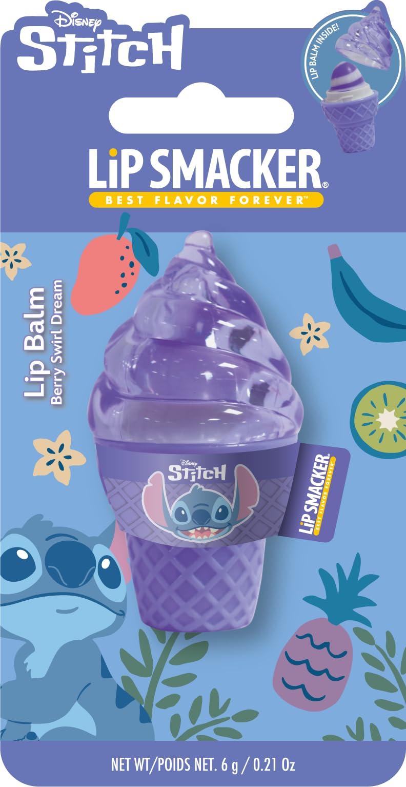 Lip Smacker Disney Cono Stitch balsamo labbra Berry Swirl 6 g