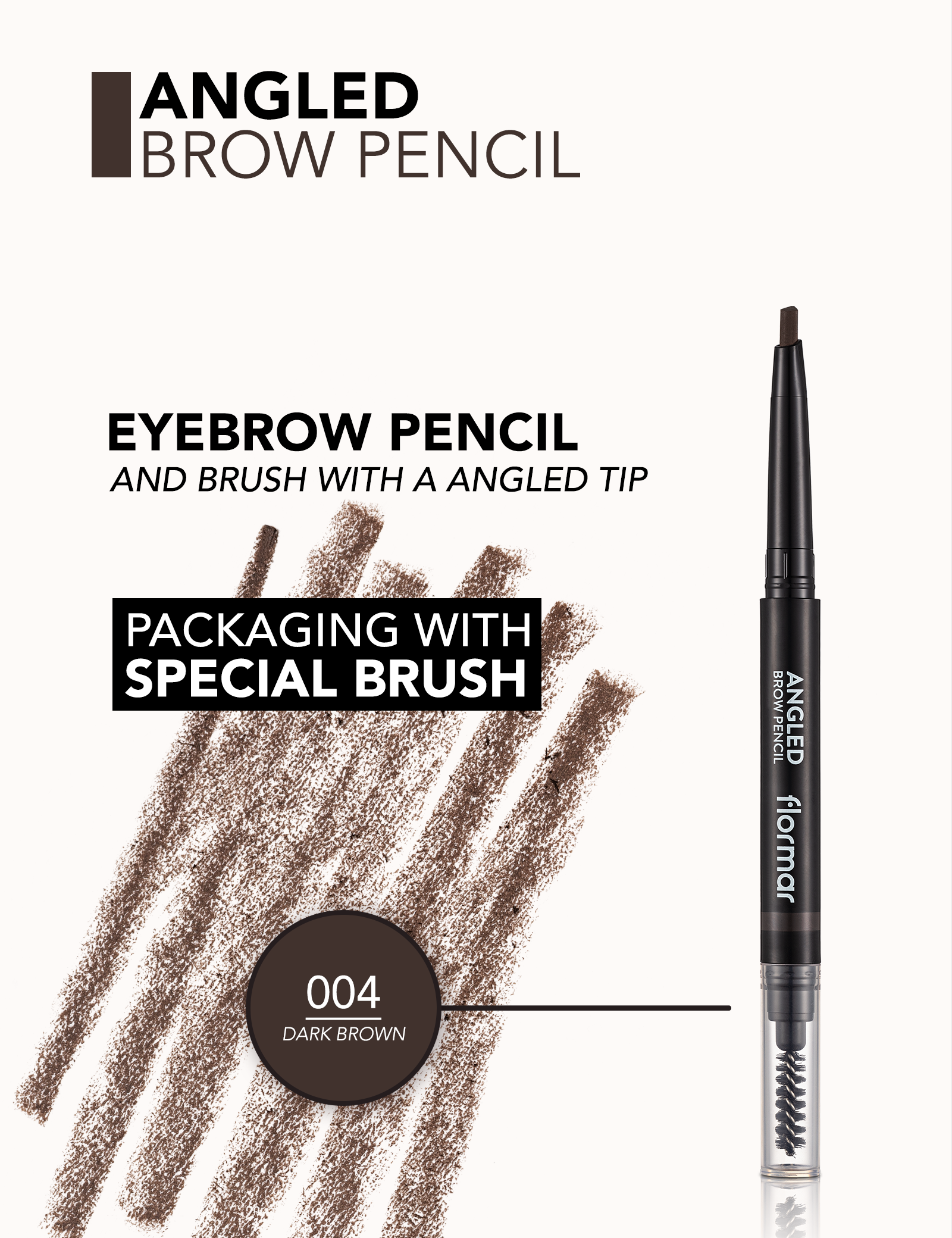 Pretty by Flormar Eyebrows matita sopracciglia 03 Brown automatica