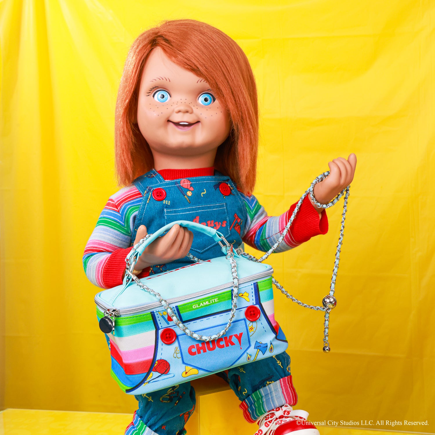 Glamlite Makeup Bags Chucky Good Guys Bag borsa trucco
