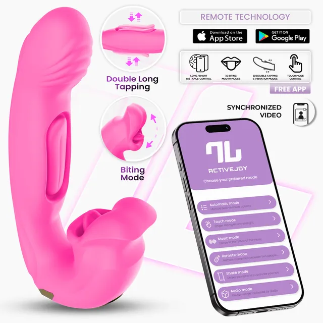 INTOYOU Bimby stimolatore clitoride tapping biting app