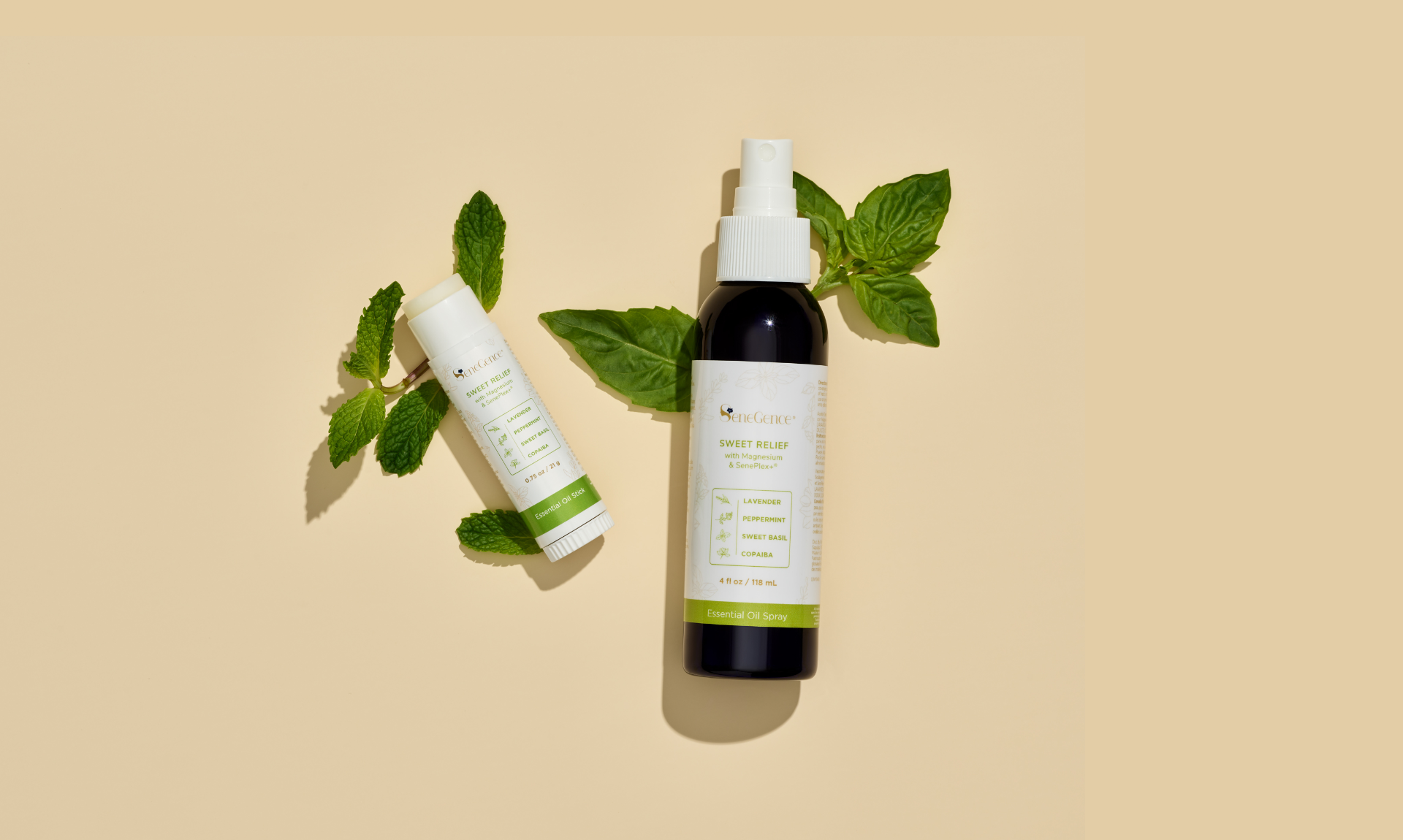 Lipsense Wellness Sweet Relief Duo stick spray