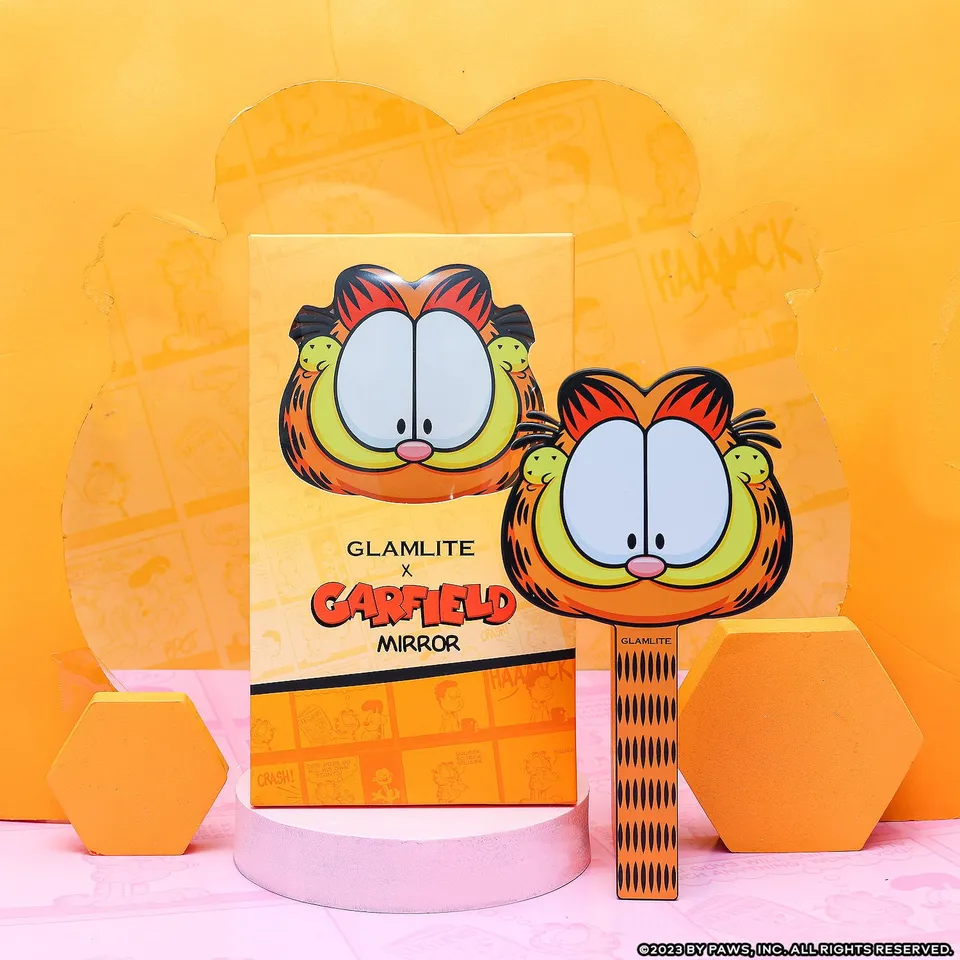 Glamlite Mirrors Garfield x Glamlite Mirror specchio a mano 3D