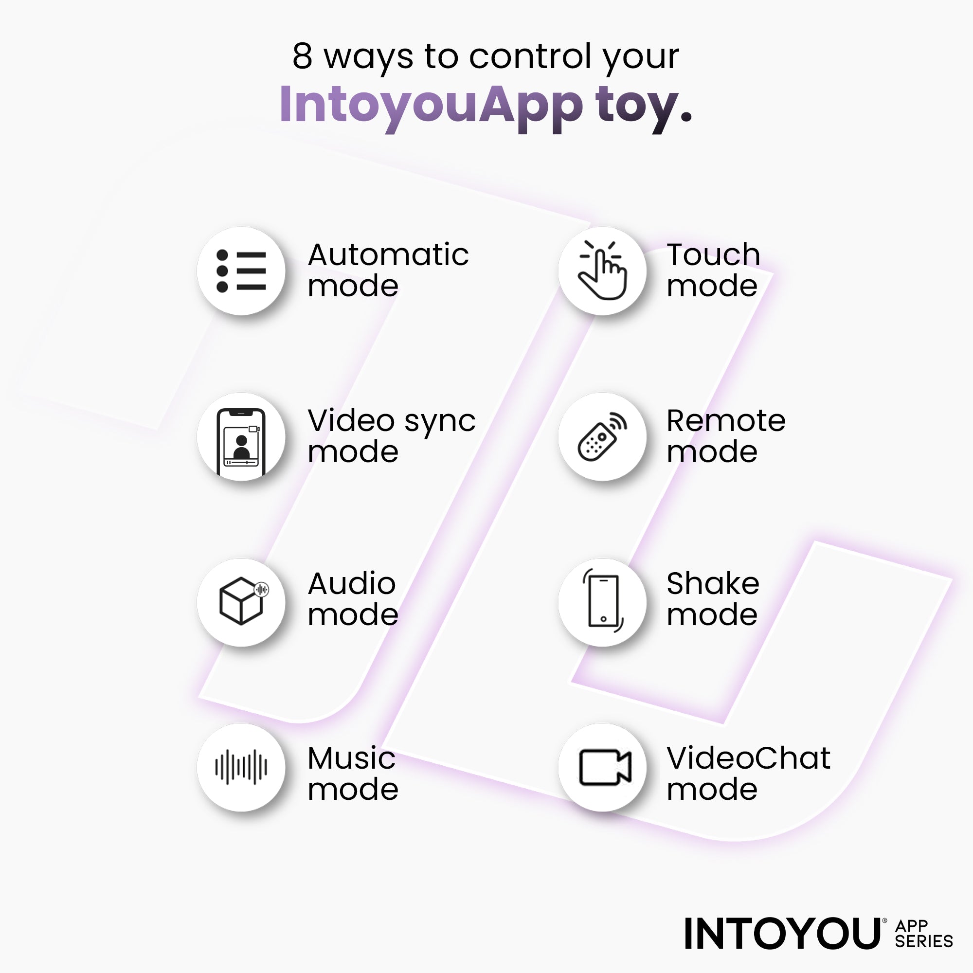 INTOYOU Neya vibratore punto G con app viola silicone