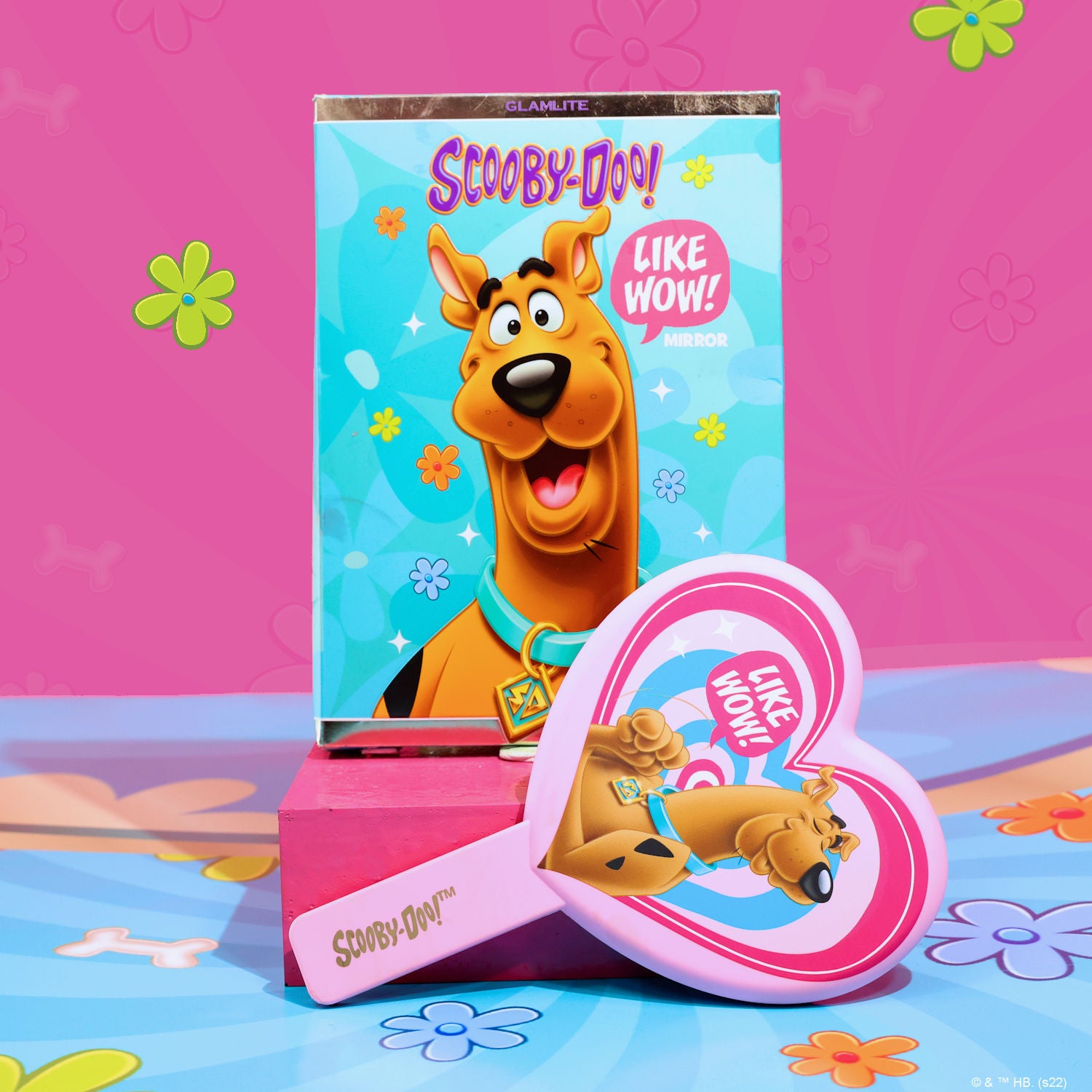 Glamlite Mirrors Scooby-Doo Mirror specchio cuore leggero