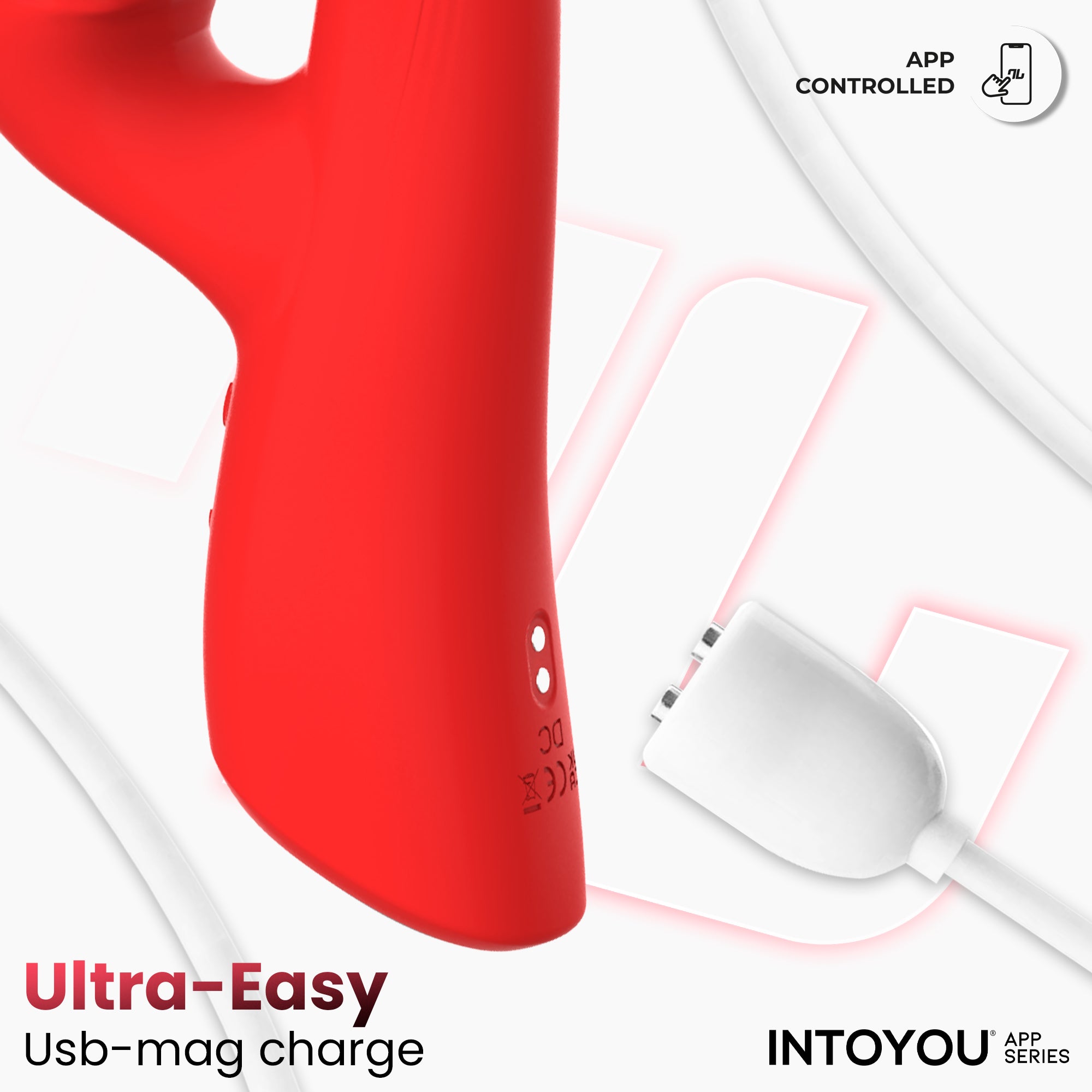 INTOYOU Trixy Vibratore clitoride tapping biting con app