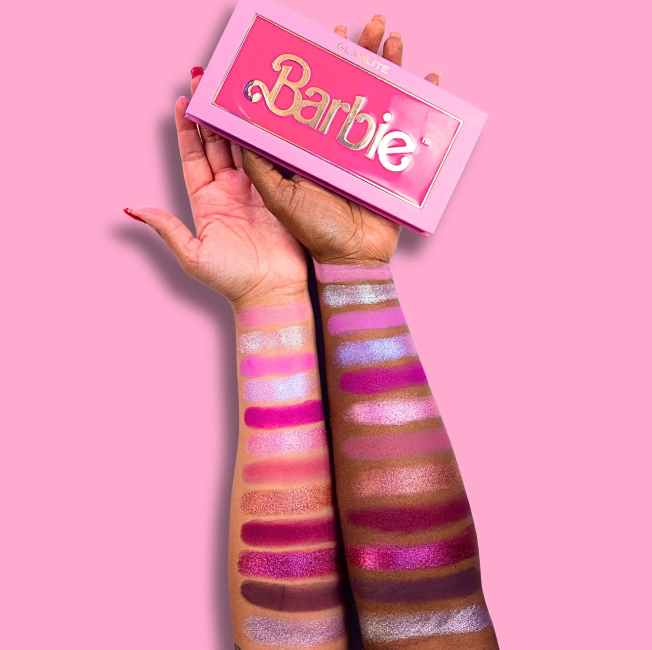 Glamlite Barbie Palette viso-corpo Malibu Dreamhouse