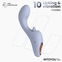 INTOYOU Licky stimolatore clitoride lingua 10 modi