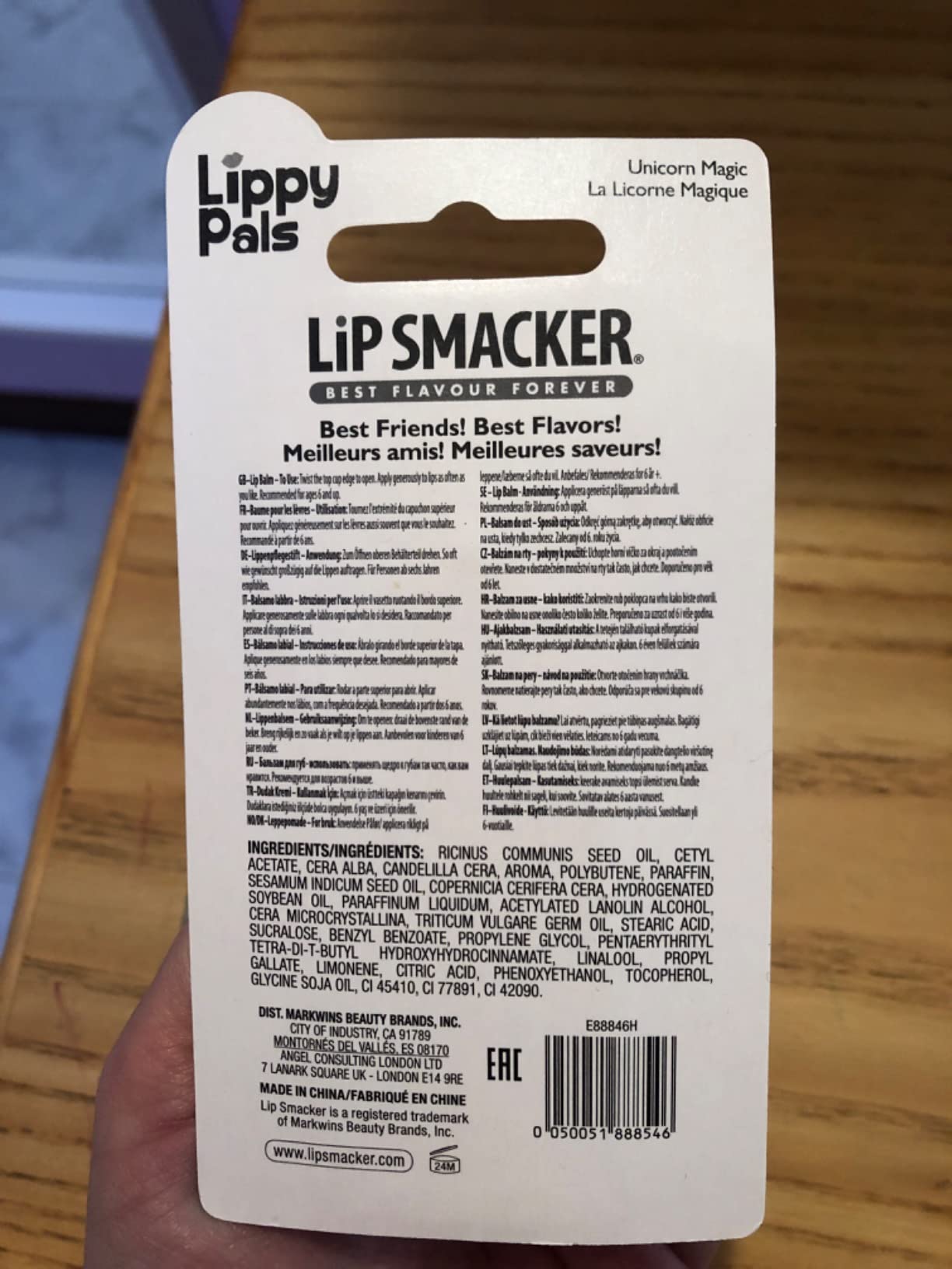 Lip Smacker Lippy Pals balsamo labbra unicorno magico