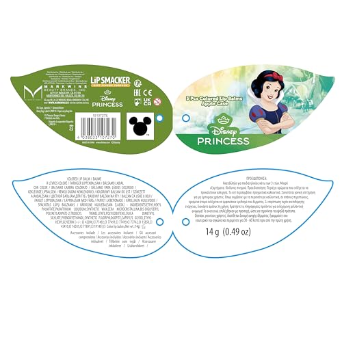 Lip Smacker Disney Biancaneve balsamo labbra mela 5 pezzi