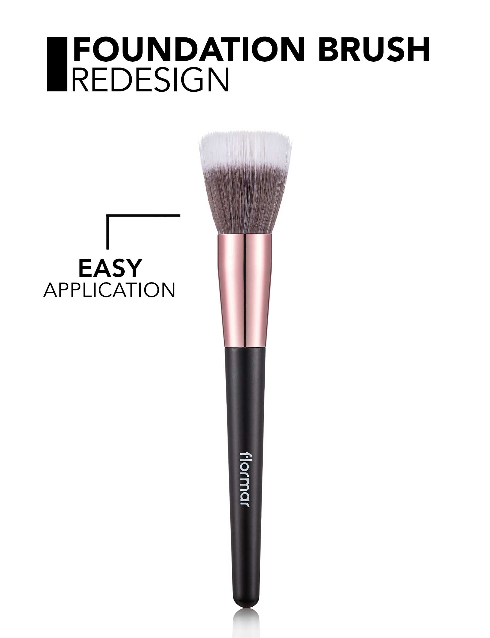 Pretty by Flormar Accessories Foundation pennello fondotinta