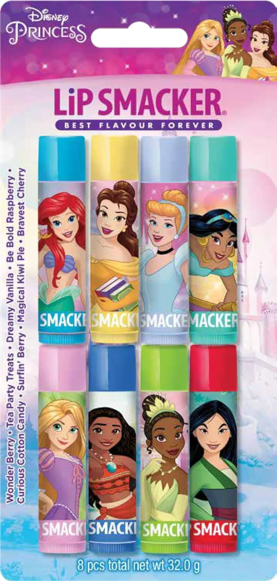 Lip Smacker Disney Princess balsamo labbra set 8 pezzi