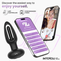 INTOYOU Zack Plug Anale Vibrante Flipping con App