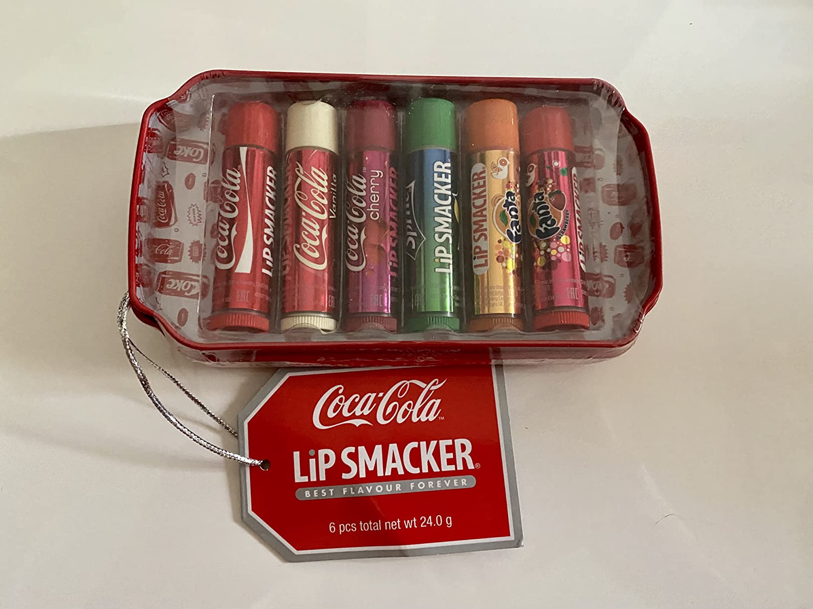 Lip Smacker Coca-Cola balsamo labbra 6 pezzi Can Collection