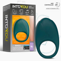 INTOYOU Anelli Ringo anello vibrante verde app 10 modi
