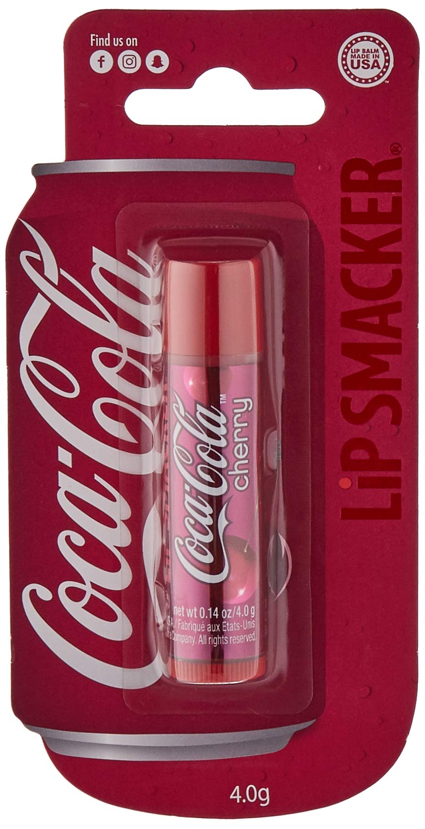 Lip Smacker Coca-Cola Cherry Coke balsamo labbra ciliegia 4 g