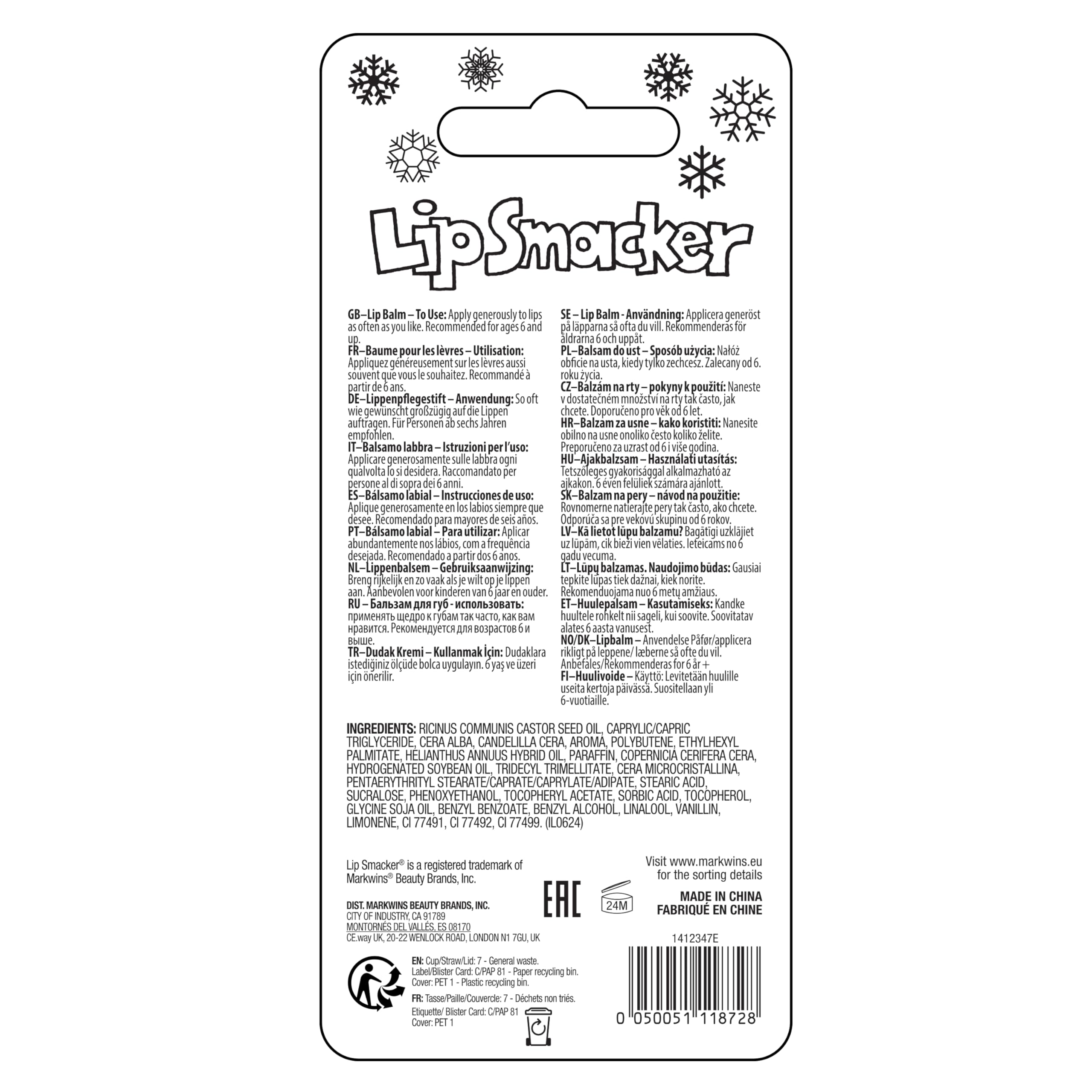 Lip Smacker Original & Best balsamo labbra Hot Chocolate