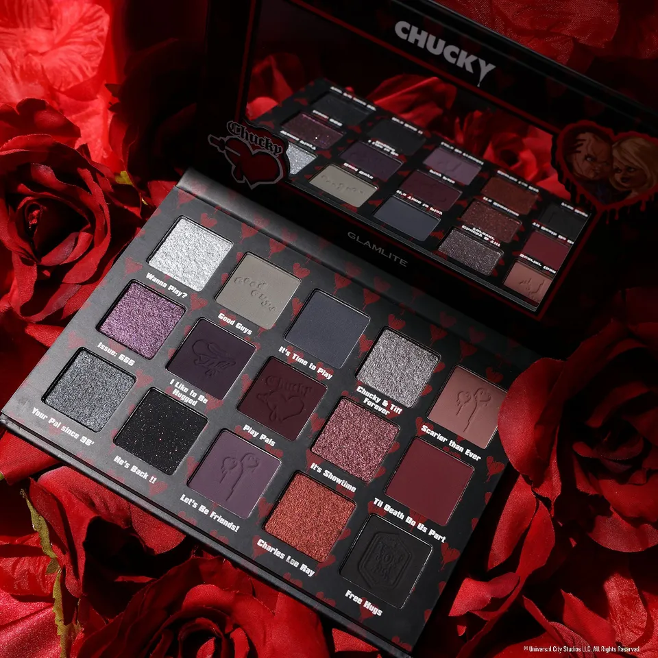 Glamlite Crazy In Love Palette Ombretti Chucky edizione 35 anni