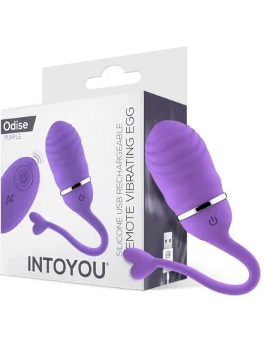 INTOYOU Odise IN-025 uovo vibrante viola telecomando