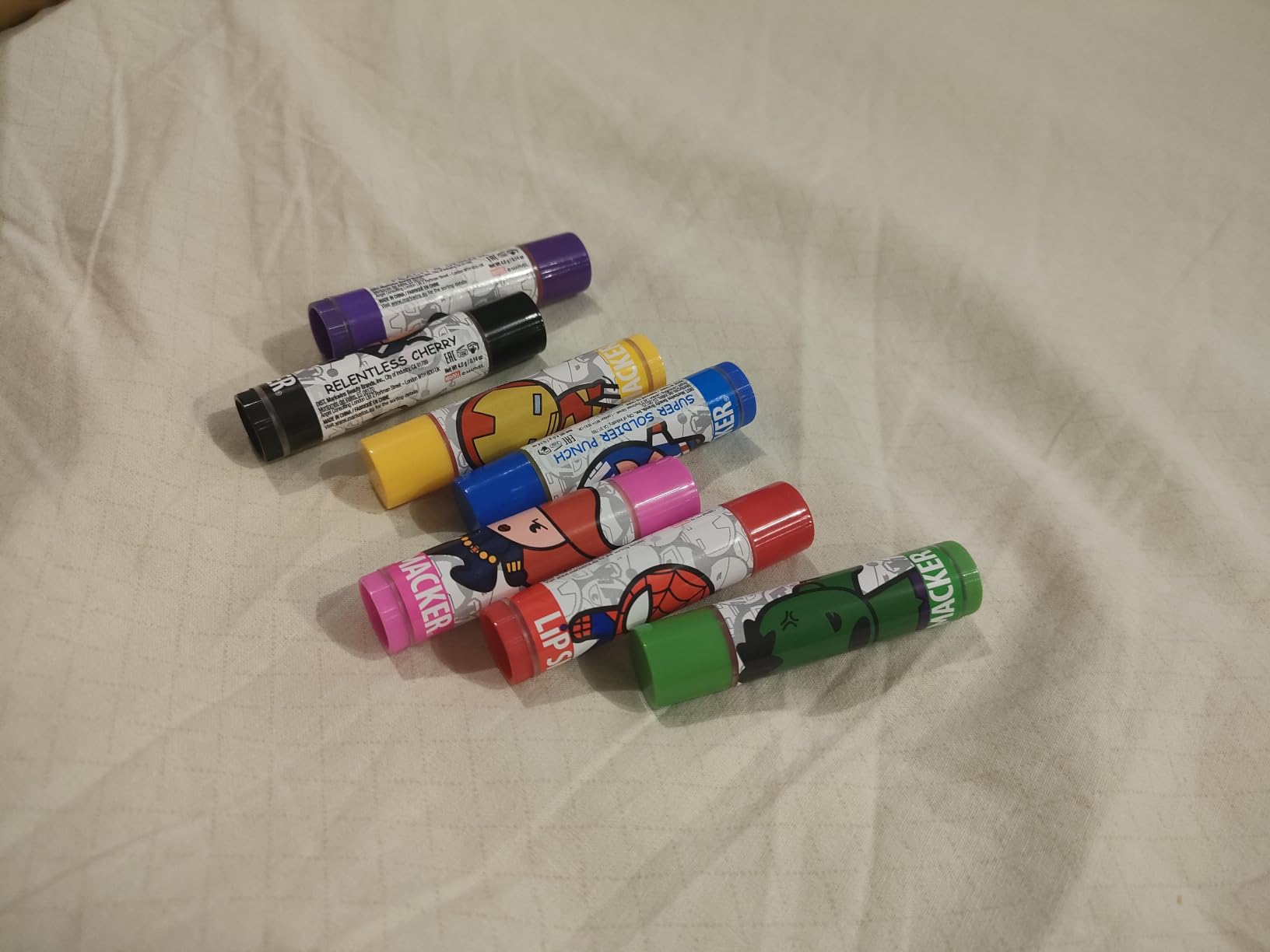 Lip Smacker Marvel Party Pack balsamo labbra 8 pezzi assortiti