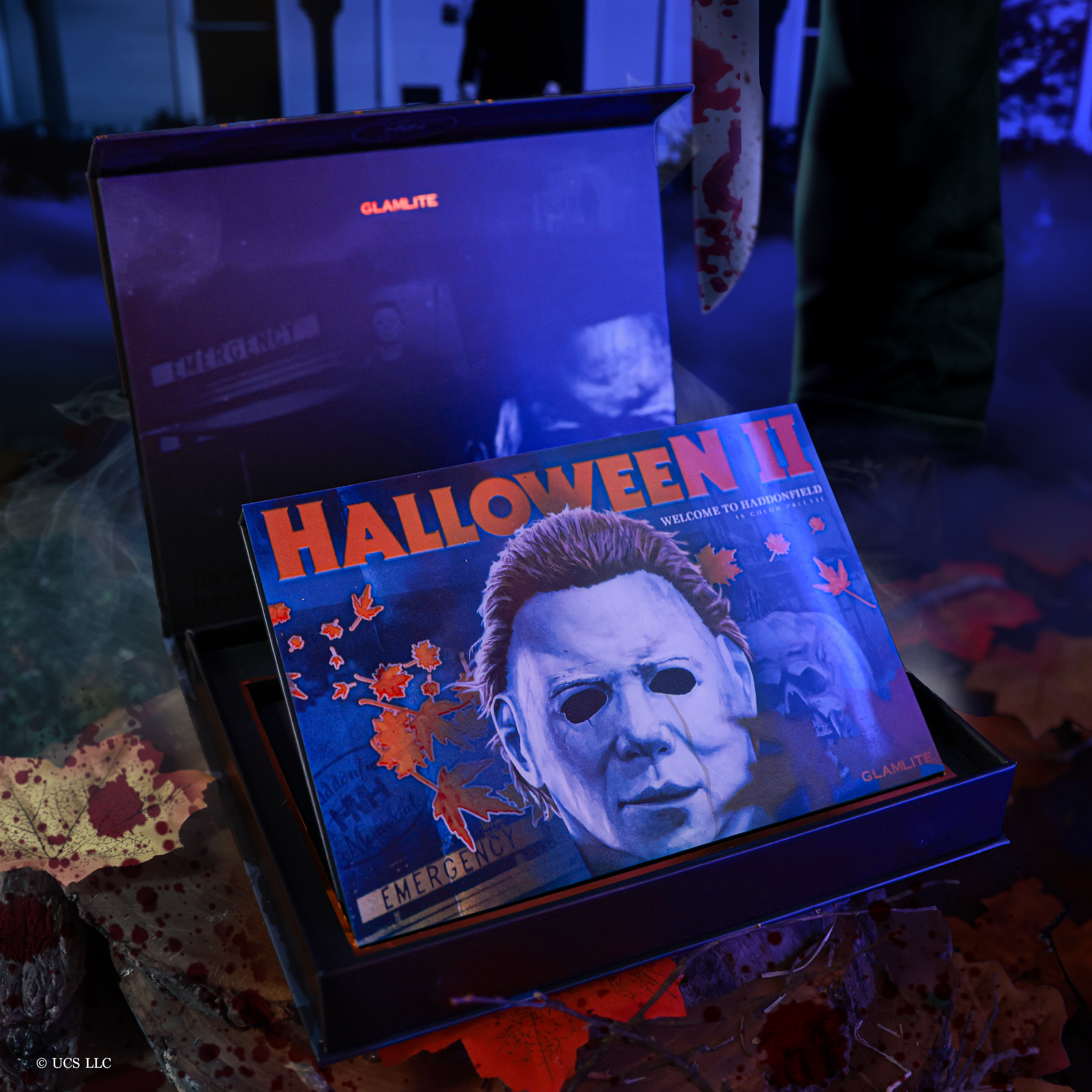 Glamlite Halloween II Haddonfield Palette 15 Colori