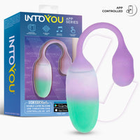 INTOYOU Uova NexEgg ovulo vibrante lilla app USB-C