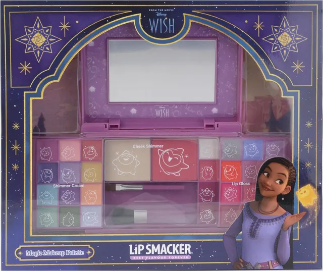 Lip Smacker Disney Wish palette trucco bambina 30 pezzi glitter