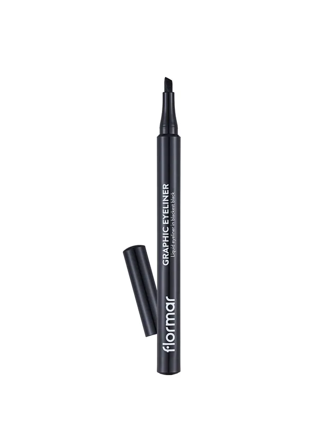 Pretty by Flormar Graphic Eyeliner nero 01 Black