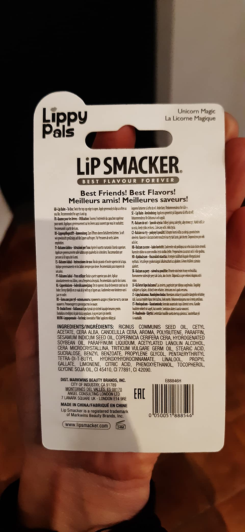 Lip Smacker Lippy Pals balsamo labbra unicorno magico