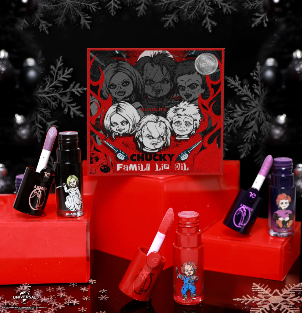 Glamlite Chucky Crazy In Love bundle trucco palette 8 pezzi