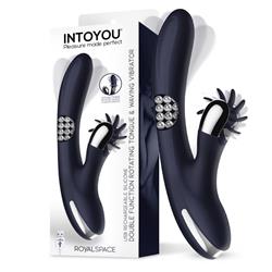 INTOYOU Royalspace vibratore coniglietto lingue blu 360