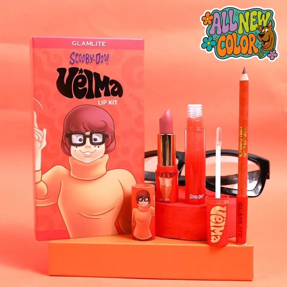 Glamlite Velma Lip Kit trucco labbra 3 pezzi terracotta