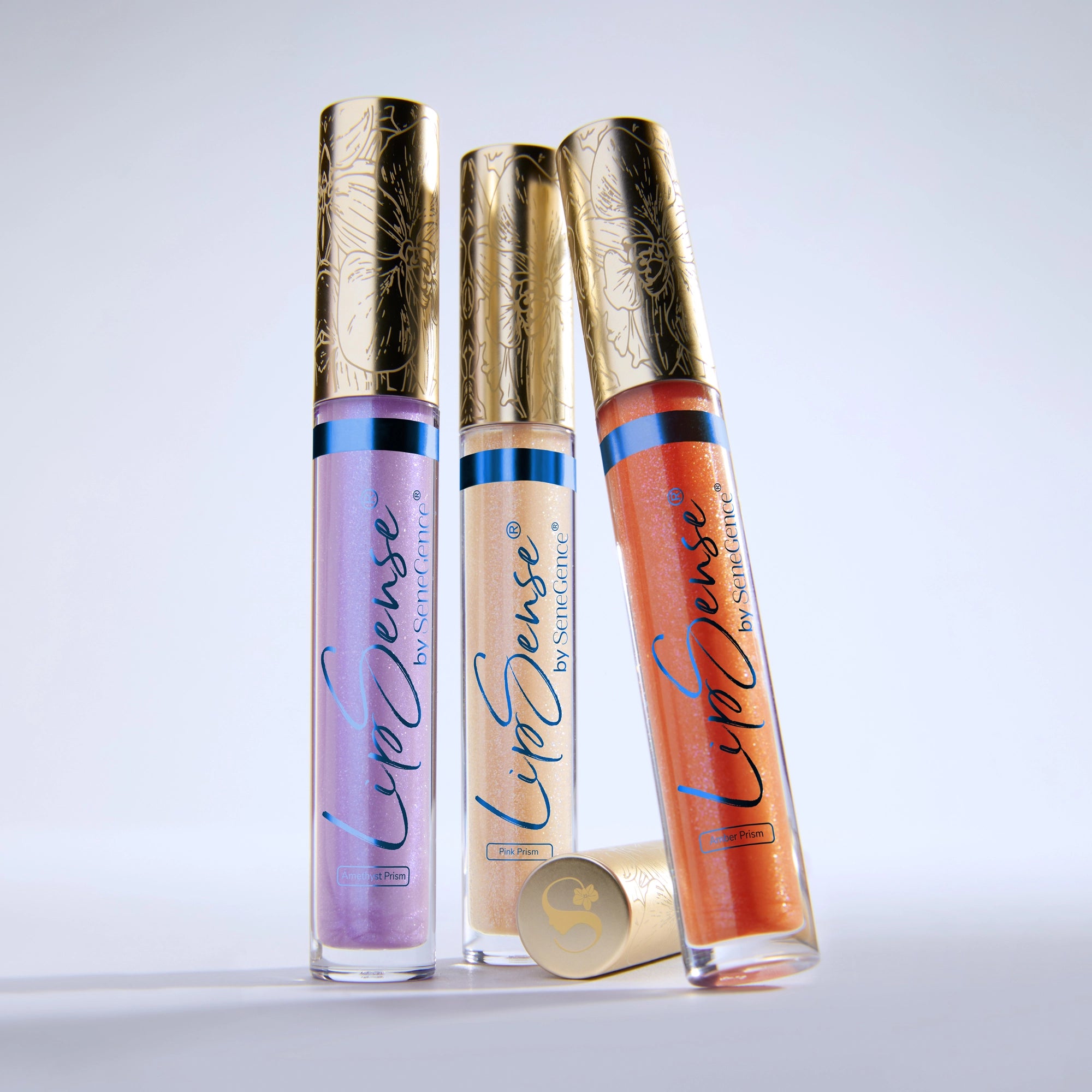 LipSense Prismatic Gloss Collection set 3 lucidalabbra shimmer
